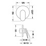 Duravit Wave Einhebelmischer Unterputz Set - Produktansicht