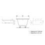 Baignoire rectangulaire Geberit Renova 170 x 75 cm - photo produit