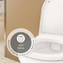 VitrA Integra Stand-WC VitrA Flush 2.0, back to wall, Tiefspüler ohne Spülrand - Detailansicht