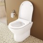 VitrA Integra Stand-WC VitrA Flush 2.0, back to wall, Tiefspüler ohne Spülrand - Detailansicht