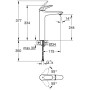 GROHE Eurostyle Einhand-Waschtischbatterie DN 15 XL-Size ohne Ablaufgarnitur - Detailansicht
