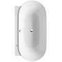 Vasca idromassaggio Duravit Luv con sistema Air 185 x 95 cm versione a parete
