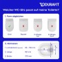 Duravit Universal WC-Sitz oval mit Absenkautomatik - Produktansicht