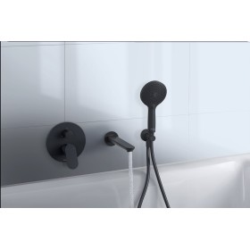 Miscelatore monocomando per doccia Duravit Wave con deviatore