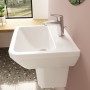 VitrA Integra Handwaschbecken 45 cm, mit Überlaufloch, 1 Hahnloch mittig - Produktansicht