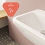 VitrA Integra Handwaschbecken 45 cm, mit Überlaufloch, 1 Hahnloch mittig - Produktansicht