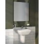 VitrA Integra Handwaschbecken 45 cm, mit Überlaufloch, 1 Hahnloch mittig - Detailansicht