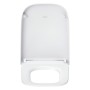 Duravit Universal WC-Sitz eckig mit Absenkautomatik - technische Ansicht