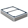 Telaio di installazione Geberit per piatto doccia Setaplano 120 x 80 cm, per 6 piedi