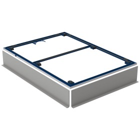 Telaio di installazione Geberit per piatto doccia Setaplano 120 x 80 cm, per 6 piedi
