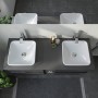 Duravit D-Neo Aufsatzbecken 40 cm, ohne Hahnloch, ohne Überlauf - technische Ansicht