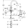 GROHE Costa Waschtisch-Einlochbatterie - Detailansicht