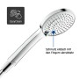 Ensemble de douche Duravit avec douchette 3 jets 11 cm MinusFlow - vue technique