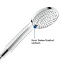 Ensemble de douche Duravit avec douchette 3 jets 11 cm MinusFlow - photo produit