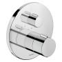Ensemble de robinetterie thermostatique encastrée Duravit, thermostat, 1 consommateur, rond