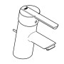 GROHE Feel Einhand-Waschtischbatterie, 1/2" S-Size - technische Ansicht