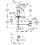 GROHE Eurostyle Einhand-Waschtischbatterie DN 15 L-Size mit Ablaufgarnitur - Detailansicht