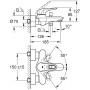 GROHE Eurostyle Einhand-Wannenbatterie DN 15 - Detailansicht