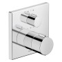 Set di rubinetteria termostatica a incasso Duravit, termostato, 2 consumatori, quadrato