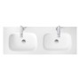 Duravit Sivida Doppelwaschtisch 129 cm - Detailansicht