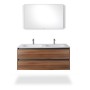 Duravit Sivida Doppelwaschtisch 129 cm - technische Ansicht