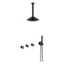 VitrA Liquid Duschsystem mit Duschkopf und Handbrause