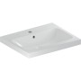 Geberit iCon Aufsatzwaschtisch 75 cm ohne Hahnloch, mit Überlauf