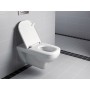 Geberit Renova Comfort WC Sitz, barrierefrei, eckiges Design - Detailansicht