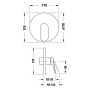 Duravit Wave Einhebel-Brausemischer ohne Umsteller - Detailansicht
