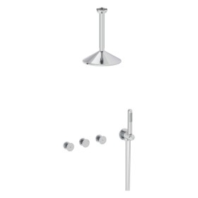 VitrA Liquid Duschsystem mit Duschkopf und Handbrause