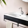VitrA Equal Möbelwaschtisch asymmetrisch - technische Ansicht