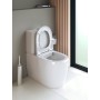 Duravit Qatego WC a terra per combinazione - vista dettagliata