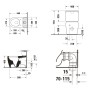 Duravit Qatego WC a terra per combinazione - immagine prodotto