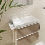hansgrohe Xelu Q Waschbecken 80 x 48 cm ungeschliffen, mit 1 Hahnloch - Produktansicht
