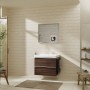 hansgrohe Xelu Q Waschbecken 80 x 48 cm ungeschliffen, mit 1 Hahnloch - Detailansicht