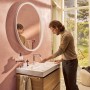 hansgrohe Xelu Q Waschbecken 80 x 48 cm ungeschliffen, mit 1 Hahnloch - technische Ansicht
