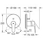 GROHE Eurostyle Cosmopolitan Einhand-Wannenbatterie für Rapido SmartBox - Produktansicht