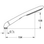 GROHE Rainshower Eco Handbrause - Detailansicht