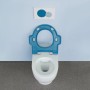 Geberit Bambini WC-Sitzring für Kinder, mit Stützfunktion - technische Ansicht