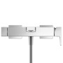 Duravit Manhattan Einhebel-Wannenmischer Aufputz mit Umsteller - technische Ansicht