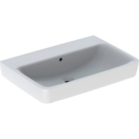 Geberit Renova Plan Waschtisch 70 cm ohne Hahnloch, mit Überlauf