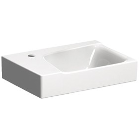 Geberit Xeno² Handwaschbecken 40 x 28 cm Hahnloch links