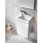 Geberit Xeno² Handwaschbecken 40 x 28 cm Hahnloch links - Detailansicht