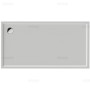Piatto doccia rettangolare Duravit Starck Slimline 170 x 90 cm con Antiscivolo