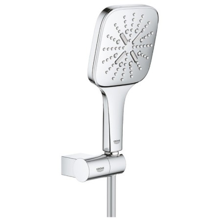 Set di supporto a parete GROHE Rainshower SmartActive 130 Cube, 3 modalità di getto