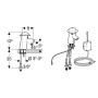 Robinetterie infrarouge Geberit Bambini 230V alimentation secteur - photo produit