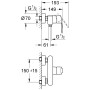 GROHE Eurostyle C Einhand-Brausebatterie - Detailansicht