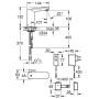GROHE Eurosmart Cosmopolitan E Bluetooth Infrarot-Elektronik für Waschtisch DN 15 - Detailansicht