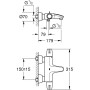 GROHE Grohtherm Special Thermostat-Wannenbatterie - Detailansicht