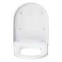 Duravit Universal WC-Sitz D-shaped mit Absenkautomatik - technische Ansicht